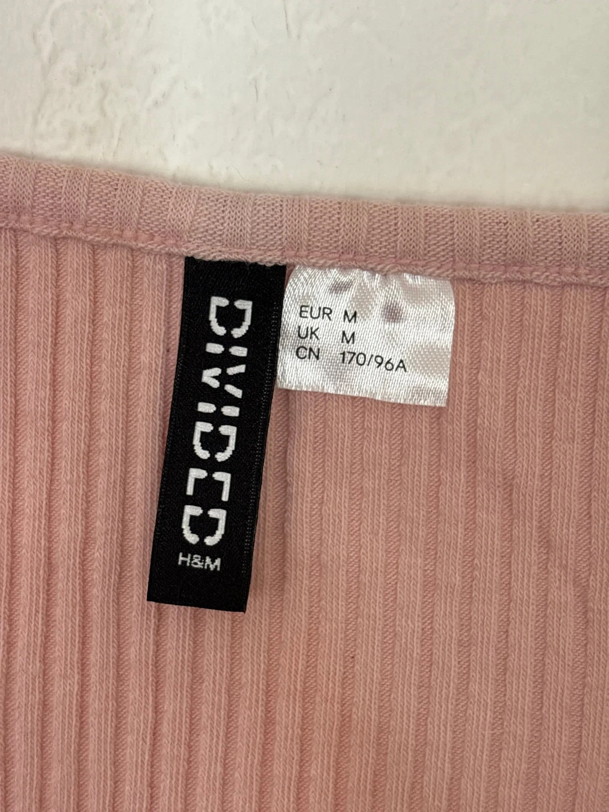Chaleco corto rosa talla M H&M – photo 3
